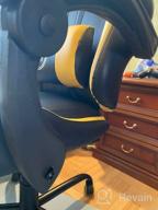 img 3 attached to 🎮 VMMGAME THRONE Gaming Chair - Imitation Leather Upholstery, Matte Black Color review by Barbara Kope ᠌