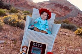 img 6 attached to Authentic Children's Western Woody Style Cowboy Ranch Hat in Red - 20 inches