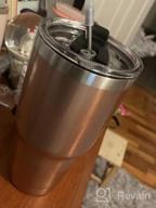 img 1 attached to 30Oz Stainless Steel Tumbler With Lid & Straw | Lifecapido Insulated Coffee Cup For Hot Or Cold Drinks review by Rachel Murray