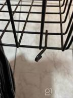 img 1 attached to Organize Your Kitchen With BENOSS 4-Layer Metal Fruit Basket On Wheels! review by Cameron Kennedy