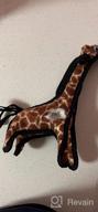 img 1 attached to TUFFY -World'S Tuffest Soft Dog Toy - Zoo Giraffe - Multiple Layers. Made Durable, Strong & Tough. Interactive Play (Tug, Toss & Fetch). Machine Washable & Floats. (Regular Pink) review by Raymond Vogel