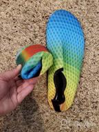 img 1 attached to Ultimate Water Shoes: ANLUKE Barefoot Aqua Yoga Socks For Women And Men review by Mary Chewning