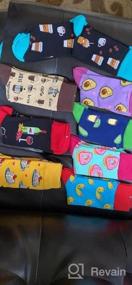 img 5 attached to Crazy Cute Animal And Food Printed Cotton Socks - Perfect Girls' Gift From BONANGEL