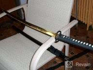 img 1 attached to Full-Size MAKOTO Handmade Musashi Ring Samurai Katana Sword - Sharp & Practical review by Ryan Gilliam