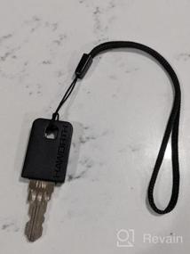 img 6 attached to 50 упаковок 7-дюймовый черный ремешок на запястье для USB-накопителя, ключей, брелка и держателя удостоверения личности - Wisdompro