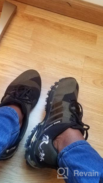 img 1 attached to Cushion Lightweight 👟 Athletic Sneakers - Top Teck review by Zachary Jackson