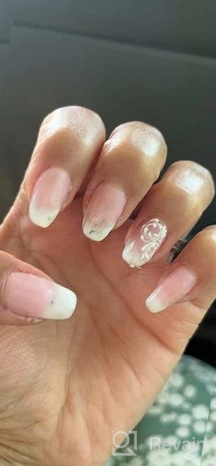 img 1 attached to Salon-Grade Clear Gel Base Coat Nail Polish By NYK1 Nailac - Soak-Off UV/LED Gel For Shellac- Compatible Manicures (10Ml) review by Cedrick Ayudara