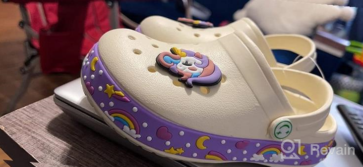 img 1 attached to 🦄 Boys' Pink Unicorn Children Swimming Slippers U621CDLKDDDX01 - Clogs & Mules Shoes review by David Dugas