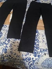 img 3 attached to Hanes Girls' ComfortSoft EcoSmart Open Bottom Leg Sweatpants - Perfect for Big Kids!