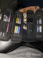 img 1 attached to Secure And Stylish: KUUQA EVA Hard Shell Pencil Case For Fountain And Touch Pens review by Dave Willis