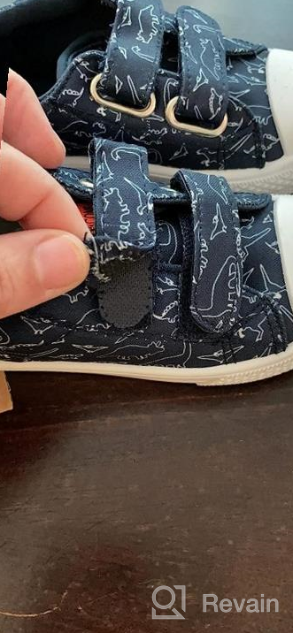 img 1 attached to Playful Patterns: LONECONE Unisex Sneakers For Toddlers And Kids In 7 Eye-Catching Designs review by Katie Morgan