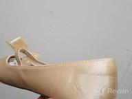 img 1 attached to DREAM PAIRS Sophia 22 Adorables Ballerina Girls' Shoes review by Jeffrey Bush