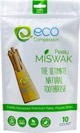 tooth-friendly whitening eco compassion toothbrush logo