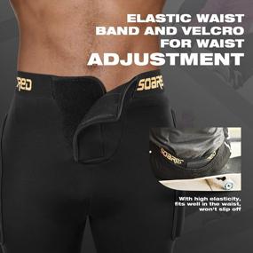 img 2 attached to 3D Protection Hip And Butt Padded Shorts For Skiing, Ice Skating, Snowboarding, And Skateboarding - Ideal For Men And Women