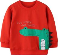 toddler crewneck sweatshirt clothes excavator boys' clothing and fashion hoodies & sweatshirts logo