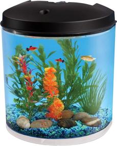 img 3 attached to Enhance Your Environment with Koller Products 3.5-Gallon Aquarium: Sleep Sound Machine, LED Lighting, and Power Filter