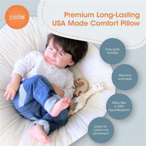 img 1 attached to Pello Multi Use Toddler Pillow Lounger Activity & Entertainment best: Activity & Entertainment