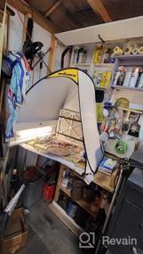 img 6 attached to Portable Spray Booth For DIY And Hobby Painters: Wagner Spraytech C900051 HomeRight Small Spray Shelter