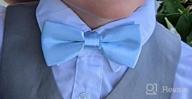 img 1 attached to Versatile and Stylish Wedding Bow Ties for Boys' Attire review by Gerard Hudson