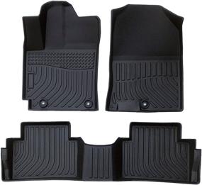 img 4 attached to 🚗 Premium Cartist Floor Mats - Custom Fit for Kona TPO, High Edge Floor Liners | 2018-2022 Hyundai Kona | Odorless, Compatible for All Models (Not for Hybrid and EV)