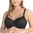 hsia minimizer bra for women,unlined non padded lace sexy plus size bras full figure black bras logo
