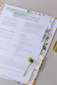 img 2 attached to Floral Gold Wedding Planner: Your Ultimate Guide To A Perfect Wedding Day