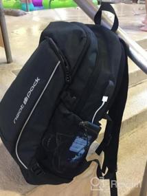 img 5 attached to Получите максимальное удобство с нашим рюкзаком для ноутбука Forest: USB-порт для зарядного устройства, достаточно места для хранения и карман для защиты от кражи