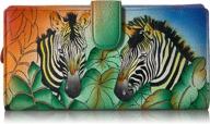 anna anuschka bi fold wallet yellowstone women's handbags & wallets : wallets logo