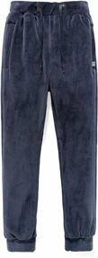 img 3 attached to Men'S Sherpa Lined Sweatpants Winter Fleece Jogger Pants By Gihuo