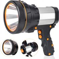 high-power handheld spotlight for outdoor use - csndice 9600lm, 20 hours standby, rechargeable, 3+3 lamp modes logo