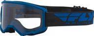 🔍 enhanced visibility with fly racing focus goggle logo