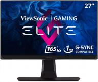 viewsonic xg270q with displayhdr - ergonomic 2560x1440p monitor with 165hz, built-in speakers, tilt and swivel adjustments logo