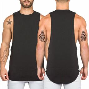 img 1 attached to Get Ripped With PAIZH Men'S Gym Tank Tops For Intense Bodybuilding Workouts