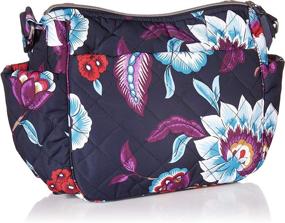 img 3 attached to 👜 Vera Bradley Seawater Performance Crossbody Bag for Women – Handbags and Wallets