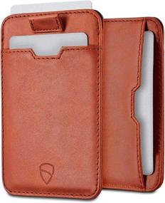 img 4 attached to Vaultskin Men's Chelsea Sleeve Wallet 💼 - Ultimate Protection for Money, Cards & Accessories