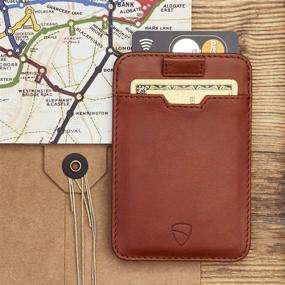 img 3 attached to Vaultskin Men's Chelsea Sleeve Wallet 💼 - Ultimate Protection for Money, Cards & Accessories