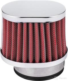 img 3 attached to 🏍️ Alpha Moto Set of 4 54mm Oval Pod Air Filters for Motorcycles - Universal, Washable, Reusable Cleaners & Breathers. Fits Honda CB750 Supersport Nighthawk Custom 1980-1983 (with Video Demo)