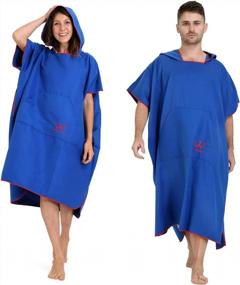 img 4 attached to Stay Warm And Dry All Day Long With Winthome Surf Poncho