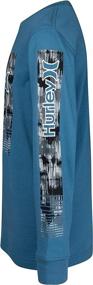 img 2 attached to Hurley Sleeve Graphic T Shirt Birch Boys' Clothing - Tops, Tees & Shirts