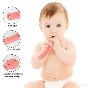 img 1 attached to 🔧 HAPMARS Silicone Baby Teething Toys with Hammer, Wrench, Spanner, Pliers - BPA Free Teether Gift to Relieve Gums & Promote Sensory Development in Infants 0-6 Months