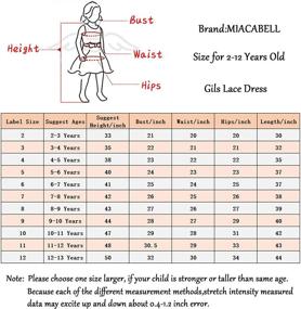 img 1 attached to MIACABELL Dresses Wedding One Shoulder Pageant Girls' Clothing : Dresses