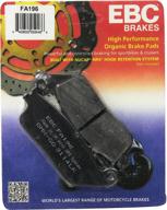 🔘 ebc fa196 brake pad set - optimized for disc brakes in sleek black логотип