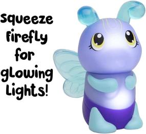 img 2 attached to Playskool Glo Friends - Swirl & Shine MoonDrop Pond -- Glowing, Musical Pond -- Glowing Firefly Toy And Playset -- SEL Toy -- Ages 2+
