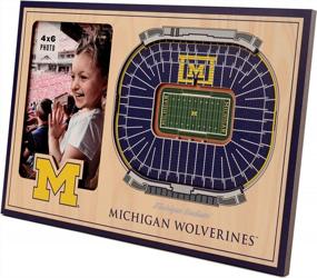 img 4 attached to 🏈 Michigan Wolverines StadiumView Picture by YouTheFan - NCAA Football