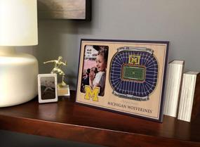 img 3 attached to 🏈 Michigan Wolverines StadiumView Picture by YouTheFan - NCAA Football