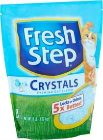 img 3 attached to 🐾 Fresh Step Crystals Premium Clumping Cat Litter: Scented, 8 lb - 3 Packs, Best Odor Control