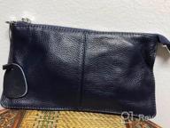img 1 attached to Versatile Lecxci Leather Crossbody Purses: Ideal Clutch Phone Wallets For Stylish Women review by Chris Vargas