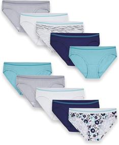 img 4 attached to 🩲 Assorted Fruit Loom Underwear Multipack for Women - Lingerie, Sleepwear, and Lounge Attire