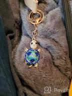 img 1 attached to 🍾 Champagne Rhinestones Sparkling Crystal Keychain review by Ryan Thrasher