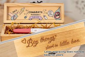 img 1 attached to Pregnancy Test Keepsake Box Announcement Pregnancy Announcements Grandparents